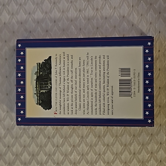 *FREE 1998 Wit & Wisdom of the Presidents Book - Picture 5 of 6